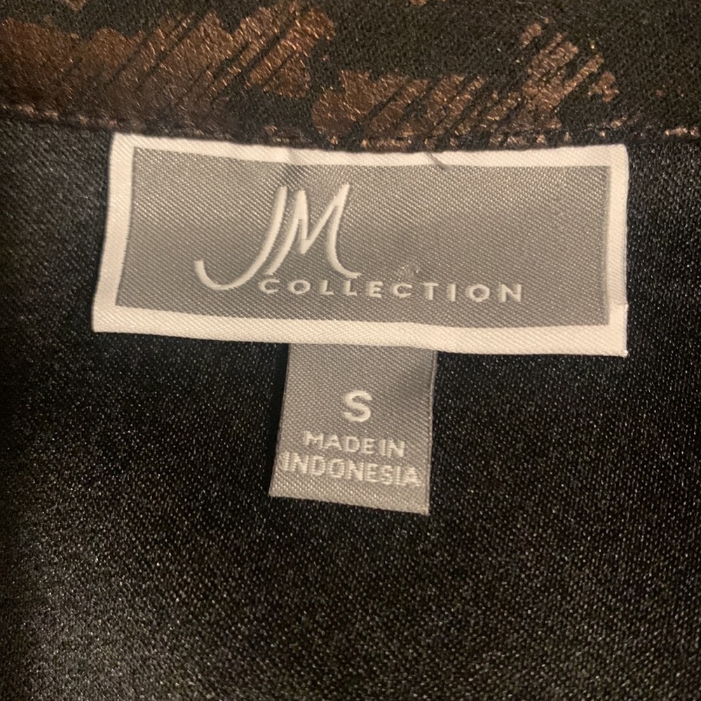 JM Collection Long Sleeve Shacket - Picture 6 of 6